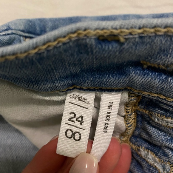 LOFT Kick Crop Jean Medium wash - never worn - Picture 4 of 4